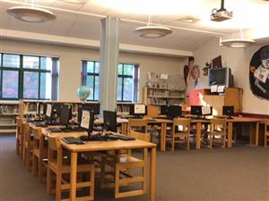 empty library 
